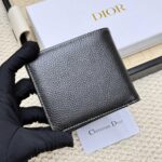 Dior dior Oblique 二つ折り財布 ケース付き o27 11.5*9.5cm - 画像 (5)