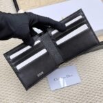 Dior dior Oblique 二つ折り財布 ケース付き o27 11.5*9.5cm - 画像 (8)