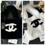 Chanel モコモコ トートバッグ ノベルティ 26*35cm