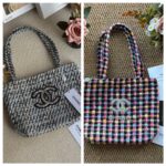 Chanel ツイード miniハンドトート ノベルティ 31*22cm