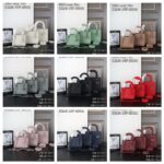 DIOR Lady Dior ハンドバッグ ショルダーバッグ ケース付き 16*14cm 20*17cm 23.5*20cm - 画像 (3)