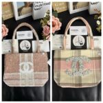 Chanel ツイード miniハンドトート ノベルティ 31*22cm - 画像 (3)