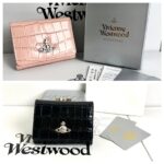 Vivienne Westwood わに革 三つ折り財布 ケース付き