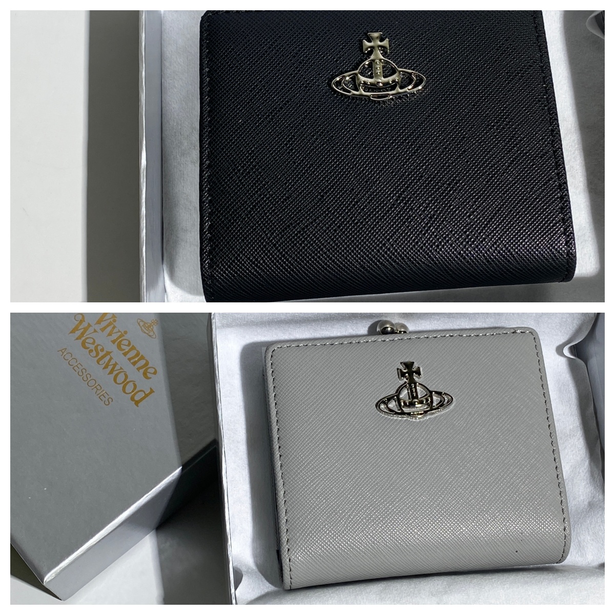 未命名 Vivienne Westwood 二つ折り財布 がま口 ケース付き - 画像 (1)