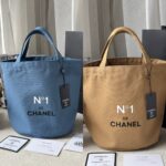Chanel キャンバス トートバッグ ノベルティ 26*26*29cm