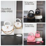LV Capucines ショルダーバック ケース付き 27*18cm 20*14cm