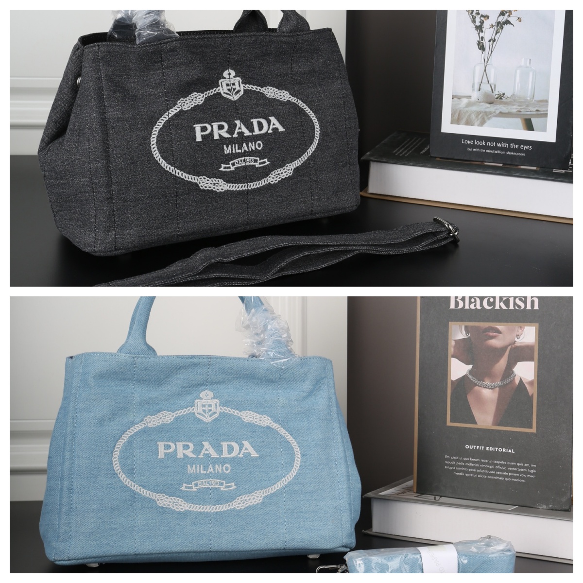 未命名 PRADA トートバッグ ショルダーバッグ 29*18cm - 画像 (1)