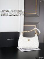 CHANEL 24A HOBO 肩掛けバッグ ケース付き 27*21cm - 画像 (3)
