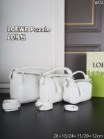 LOEWE Puzzle ショルダーバッグ ケース付き 19*12cm 25*15cm 28.5*18cm - 画像 (13)