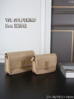 YSL SOLFERINO Box ショルダーバッグ ケース付き 18.5*14cm 23*16cm - 画像 (12)