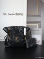 YSL Jamie ショルダーバッグ ポーチセット ケース付き 24*19cm 29*28cm 35*33cm - 画像 (4)