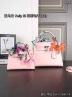 HERMES Kelly ハンドバッグ ショルダーバック ケース付き 20*14cm 25*17cm - 画像 (4)