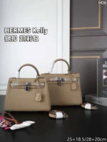 HERMES Kelly ハンドバッグ ショルダーバッグ ケース付き 25*18.5cm 28*20cm - 画像 (8)