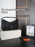 YSL Camera Supple bag 肩掛けバック ケース付き 29*20cm - 画像 (4)