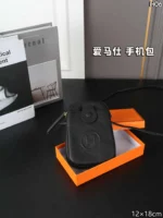 HERMES 携帯ポーチ ケース付き 12*18cm - 画像 (4)