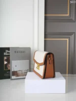 CELINE Triomphe キャンバス ショルダーバック ケース付き 22*16.5cm - 画像 (16)