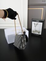DIOR 30 Montaigne デニム ショルダーバック ケース付き 22*11cm - 画像 (4)