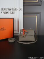 HERMES Kelly 20 ショルダーバッグ ケース付き 20*14.5cm - 画像 (4)
