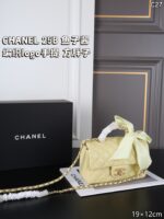 CHANEL 25B ハンドバッグ ショルダーバック ケース付き 19*12cm - 画像 (6)