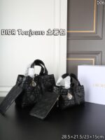 DIOR Toujours トートバッグ ポーチ付き ケース付き 23*15cm 28.5*21.5cm - 画像 (12)