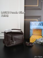 LOEWE Puzzle Biker ショルダーバッグ ケース付き 24*16cm - 画像 (11)