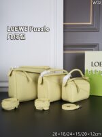 LOEWE Puzzle ショルダーバッグ ケース付き 19*12cm 25*15cm 28.5*18cm - 画像 (14)