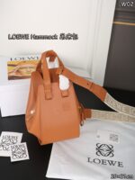 LOEWE Hammock ハンドバッグ ショルダーバッグ ケース付き 20*21cm - 画像 (4)