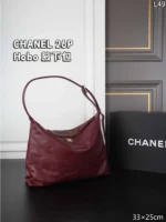 CHANEL 26P Hobo ショルダーバッグ ケース付き 33*25cm - 画像 (4)