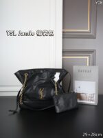 YSL Jamie ショルダーバッグ ポーチセット ケース付き 24*19cm 29*28cm 35*33cm - 画像 (5)