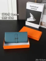HERMES Bearn 長財布 ケース付き 20*10.5cm - 画像 (6)