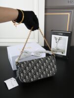DIOR 30 Montaigne デニム ショルダーバック ケース付き 22*11cm - 画像 (5)