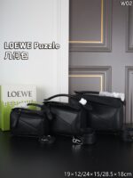 LOEWE Puzzle ショルダーバッグ ケース付き 19*12cm 25*15cm 28.5*18cm - 画像 (12)