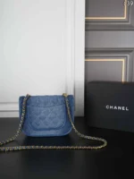 CHANEL デニム ショルダーバッグ ケース付き 23*17cm 21.5*24cm 25*15cm - 画像 (14)