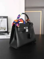 HERMES Kelly ハンドバッグ ショルダーバック ケース付き 20*14cm 25*17cm - 画像 (10)