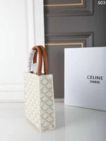 CELINE CabasTriomphe トートバッグ ケース付き 17*21cm 28.5*33cm - 画像 (7)