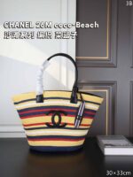 CHANEL 26M coco-Beach トートバッグ 30*33cm - 画像 (4)