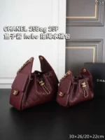 CHANEL 25Bag 25P hobo キャビア 水筒バック ケース付き 20*22cm 30*26cm - 画像 (7)