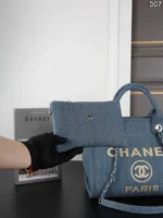 CHANEL 22SS Tote トートバッグ ポーチ付き ケース付き 32*25cm 37*29cm - 画像 (13)