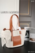 LOEWE Basket Anagram トートバッグ 30*25cm - 画像 (12)