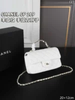 CHANEL Classic Flap CF 26P 羊革 ハンドバッグ ショルダーバッグ ケース付き 20*12cm - 画像 (7)