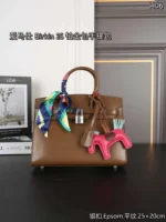 HERMES Birkin 25 Epsom ハンドバッグケース付き 25*20cm - 画像 (6)