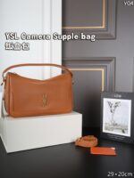 YSL Camera Supple bag 肩掛けバック ケース付き 29*20cm - 画像 (5)