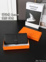 HERMES Bearn 長財布 ケース付き 20*10.5cm - 画像 (5)