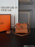 HERMES Kelly 20 ショルダーバッグ ケース付き 20*14.5cm - 画像 (6)