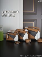 LOEWE Puzzle ショルダーバッグ ケース付き 19*12cm 25*15cm 28.5*18cm - 画像 (19)