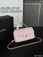 CHANEL Classic Flap CF 26P 羊革 ハンドバッグ ショルダーバッグ ケース付き 20*12cm - 画像 (5)