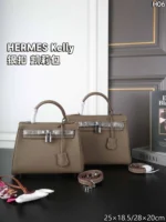 HERMES Kelly ハンドバッグ ショルダーバッグ ケース付き 25*18.5cm 28*20cm - 画像 (7)