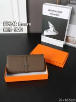HERMES Bearn 長財布 ケース付き 20*10.5cm - 画像 (10)