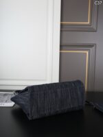 CHANEL デニム トートバッグ ポーチセット 37*29cm 32*33cm - 画像 (5)