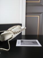 CHANEL 23P Kelly キャビア ハンドバッグ ショルダーバック ケース付き 15*12cm 18.5*10cm - 画像 (16)
